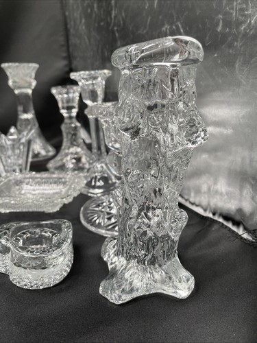 Konvolut Kerzenständer,Dosen Aus Kristall,Glass Sammlung 30 Teilen Kerzen#2 W3 - Bild 21 von 24