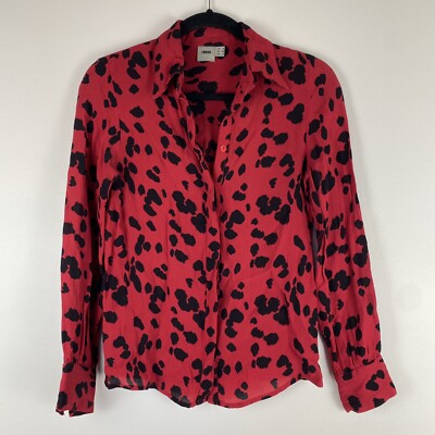 leopard print blouse asos