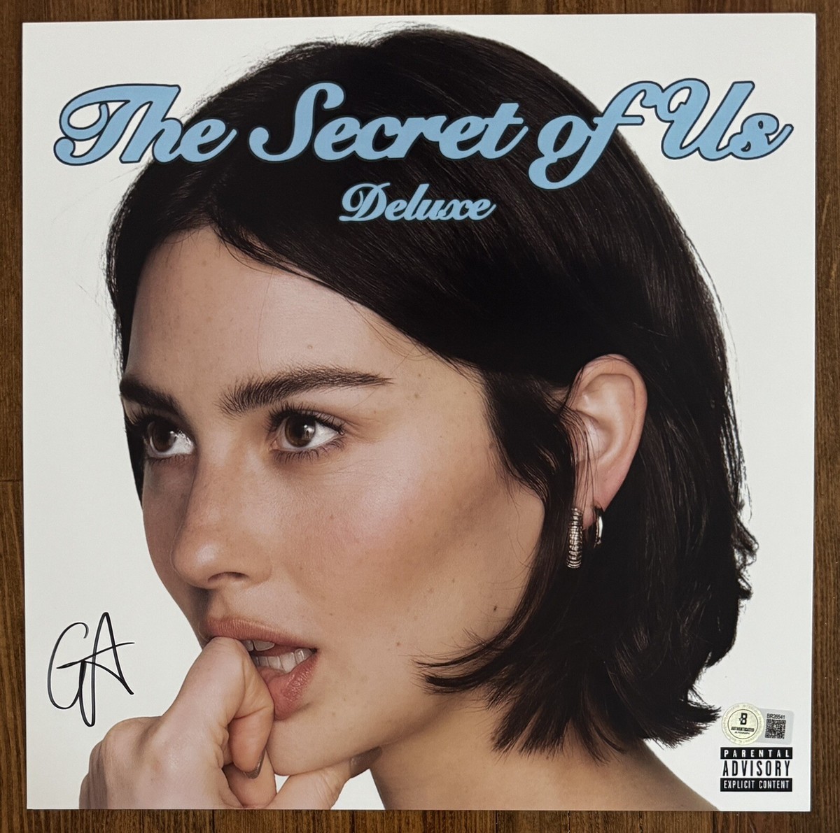 Gracie Abrams The Secret Of Us Deluxe Vinyl LP & Signed Art Card