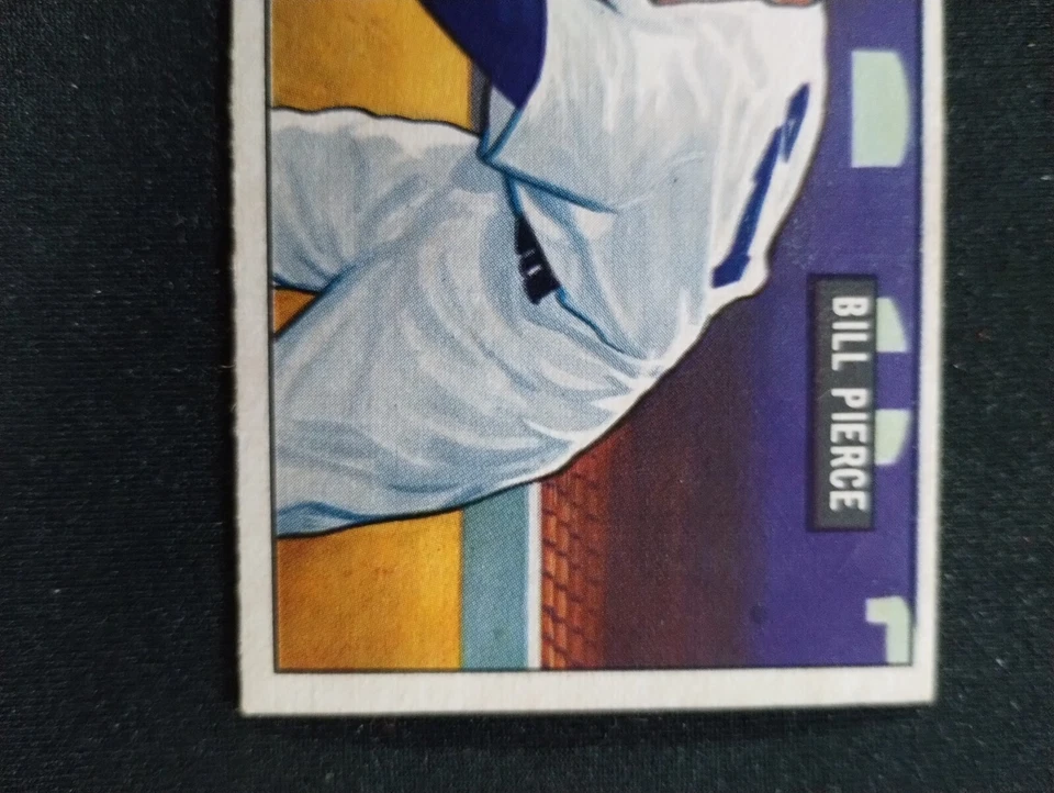 1951 Bowman #196 Billy Pierce RC : CENTERED, CREASE FREE BEAUTY  EXMT+ LOOK - Image 3 of 4
