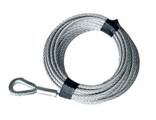 516 X 50 Ft Galvanized Wire Rope Winch Cable