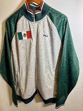 Men s Fila Green, White, Red Mexico Casual Tracksuits - See Description