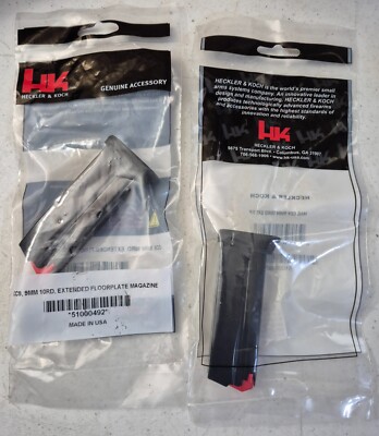 Brand New Heckler & Koch H&K CC9 9mm 10Rd Mag w/Finger Extention 51000492
