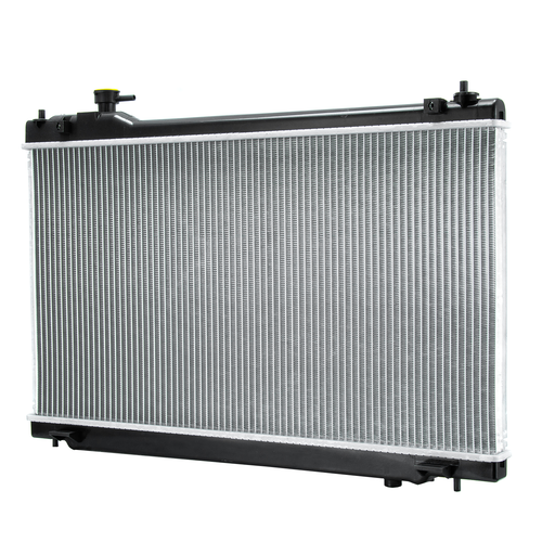 Black Front Radiator Support For 2003-2007 Infiniti G35 3.5L V6 - Direct Replacement
