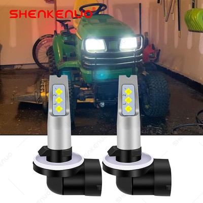 2 SUPER LED light bulbs for John Deere Tractor 3320, 3520, 3720, 4320, 4520: USA