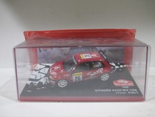 CITROEN SAXO KIT CAR MONTE CARLO 1999 PURAS MARTI par IXO ALTAYA 1/43