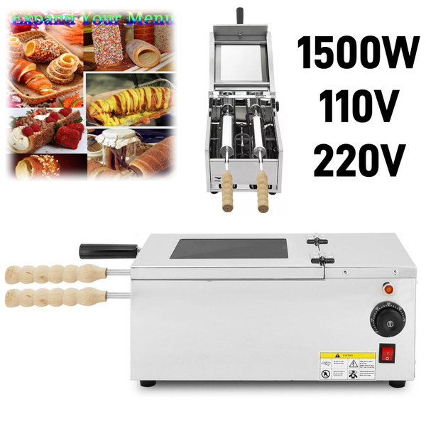 Chimenea Eléctrica Pastel Horno Rollo Parrilla Máquina Helado Gofrera Plancha Comercial