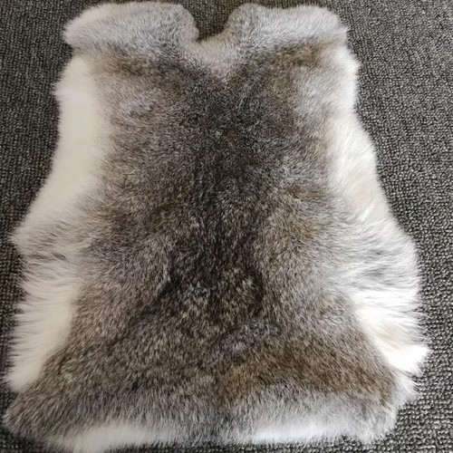 Random Color 6 Pieces Real Rabbit Fur Pelts Leather Hide for DIY Crafting Decor - Picture 15 of 18