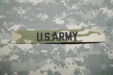 New US ARMY Name Tape OCP Pattern Sew On Military Patch Authentic Perfect