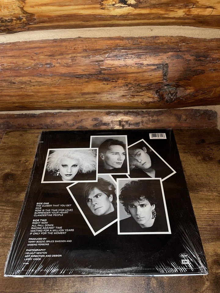 MISSING PERSONS - Rhyme & Reason - 1984 Vinyl 12'' Lp./ VG+/ New Wave Pop Rock Foto 2 de 4