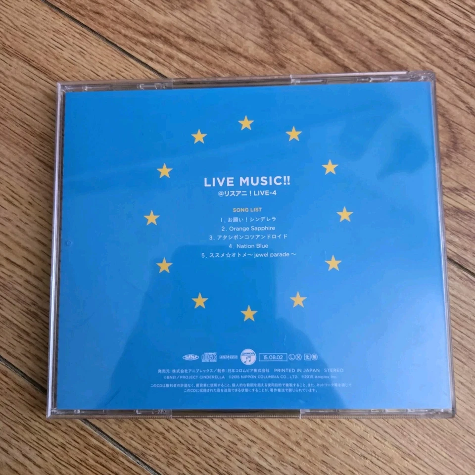 THE IDOLM@STER CINDERELLA GIRLS LIVE MUSIC! リスアニ! LIVE-4 Summer Festiv@l 2015 CD Foto 3 de 4