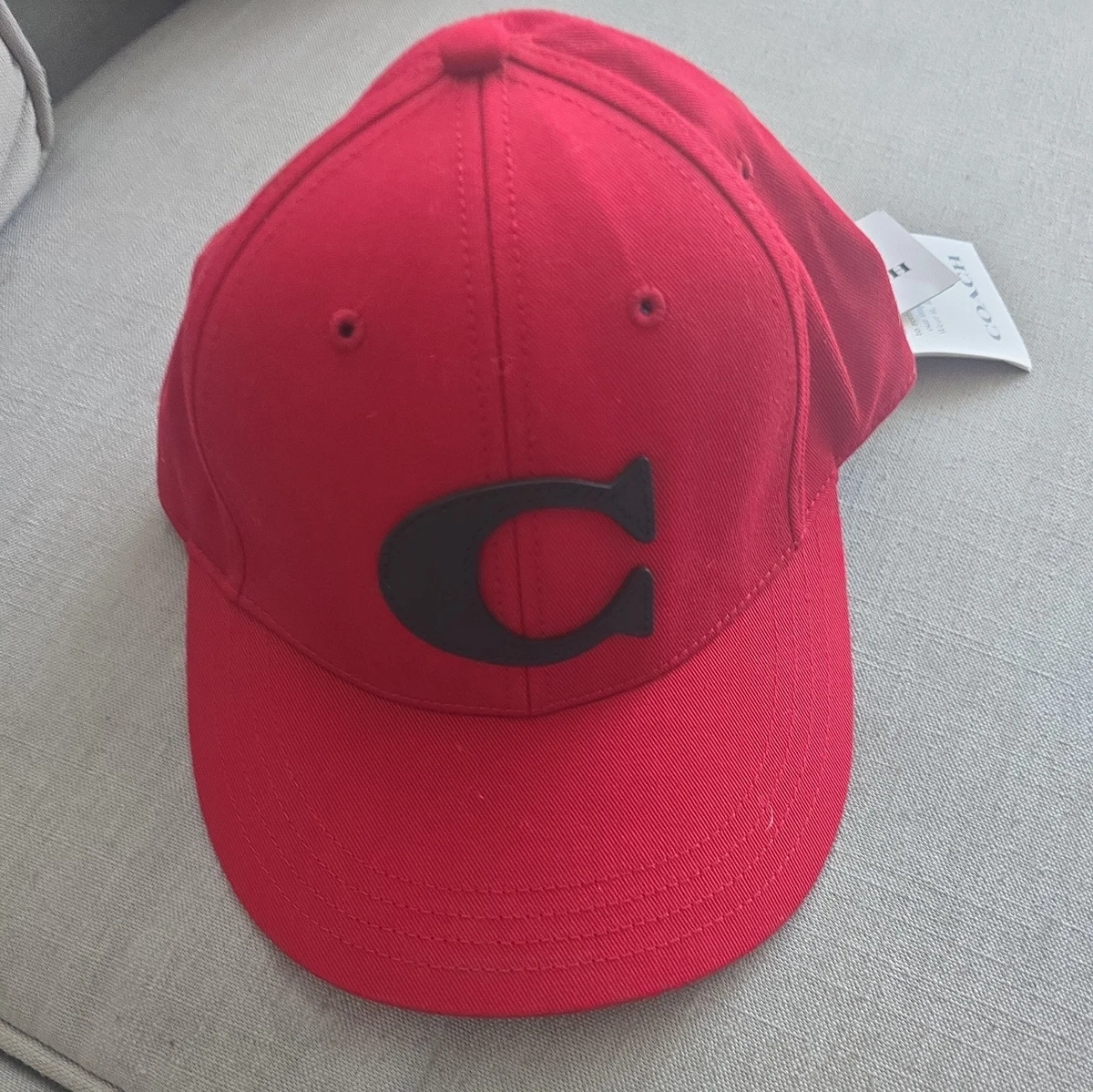 Coach Red Hats for Men for sale | eBay