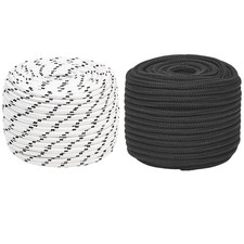 Flechtleine Bootsseil Polyester Schiffstau Ankerleine Tauwerk Seil Festmacher