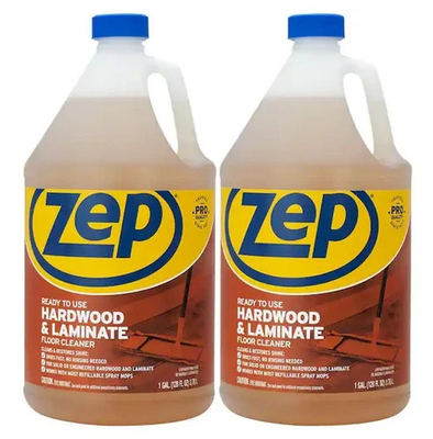 #ad 1 Gal. Hardwood and Laminate Floor Cleaner 2 Pack $39.97