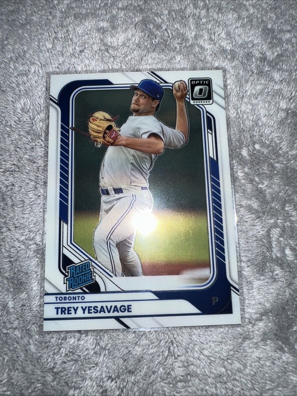 2026 Panini Donruss TREY YESAVAGE Toronto Blue Jays Rookie Card OPTIC #37