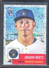 Jakson Reetz 2022 Topps Chrome Platinum Speckle Refractor #30 (37/150)