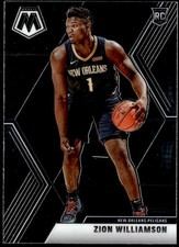 2019-20 Panini Mosaic #209 Zion Williamson Rookie E1