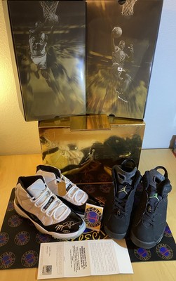 Jordan Camp Upper Deck Authentic Autograph Defining Moments DMP XI VI Sz 10.5 DS