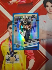 2023 Panini Donruss Optic Football Holo Light Blue Jamaal Williams /299