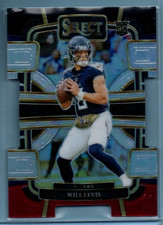 2023 Panini Select🏈Will Levis Concourse Black Red Die-Cut Rookie Card #96 - RC