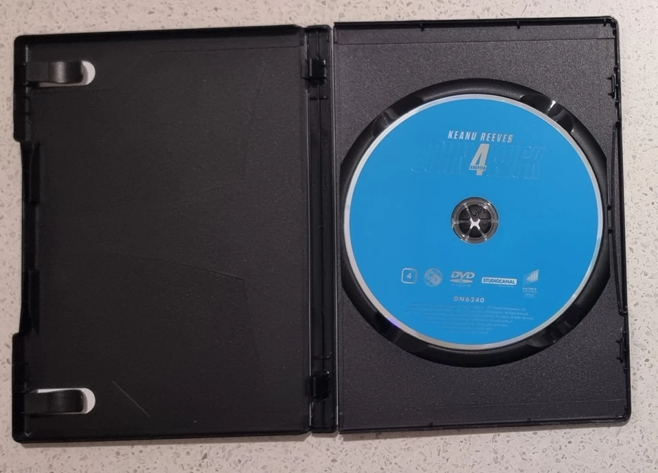 LIKE NEW John Wick Chapter 4 DVD 2023 Region 4 Pal Movie Film Keanu Reeves - image 3 of 4