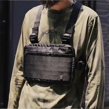 Mens Urban Fashion Chest Rig Tactical Chest Bag Gear Vest