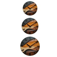 Wooden Wall Clock Wall Ornament Modern Aesthetic Quiet Decorative Clock Silent