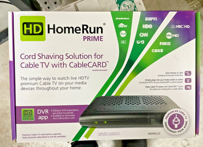 SiliconDust HDHomeRun PRIME Cable HDTV Tuner (3-Tuner) HDHR3-CC-R