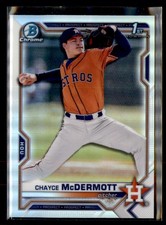2021 Bowman Draft #BDC-13 Chayce McDermott Chrome Refractor