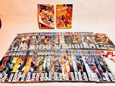 The Flash Rebirth Run #1-88 + #750-800 Annuals DC Comics Lot Lenticular #21 #22