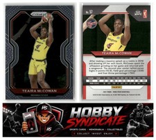 2021 Panini Prizm WNBA #57 Teaira McCowan