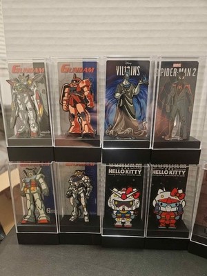 Assortment of High Quality Fig Pins Disney, Gundam, Marvel, My Hero Academia