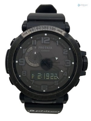 CASIO PRO TREK PRW-6600MO-1JR Men's Solar Analog-Digital Rubber Watch