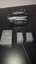 Canon VIXIA HV30 HDV MiniDV FireWire Capture/Control Tested 2 Batteries Charger