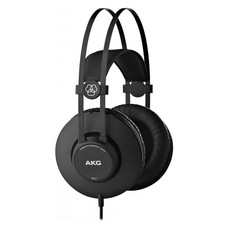 Image of AKG K52 High Performance Closed-Back, Monitoring Studio Headphones, Black