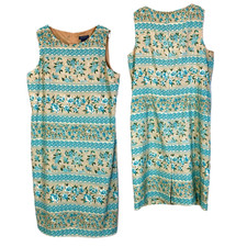 Floral Midi Sheath Dress Plus Size 18 Koret Office Coastal Grandmother