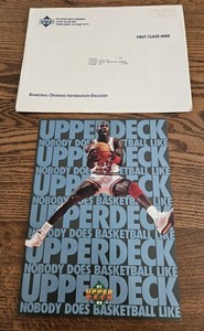 1991 Upper Deck dealer package! Michael Jordan! Includes unused order form Rare!