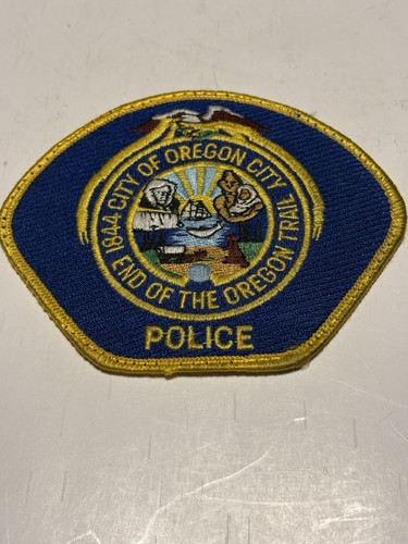 City Of Oregon City Police Patch - End Of The Oregon 1844