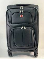 Swissgear Sion Softside Expandable Luggage Black Carry-on 21-Inch