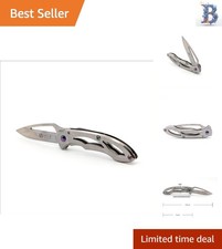 Elegantly Designed Folding Knife with Stainless Steel and Liner Lock - 15cm Open