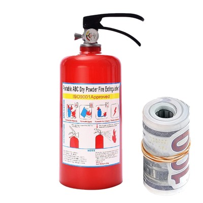 Diversion Safe Feuerlöscher, versteckte Aufbewahrungsbox für Bargeld, Schmuck 