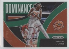 2022 Panini Prizm WNBA Dominance Green Prizm Jonquel Jones #6 12v9