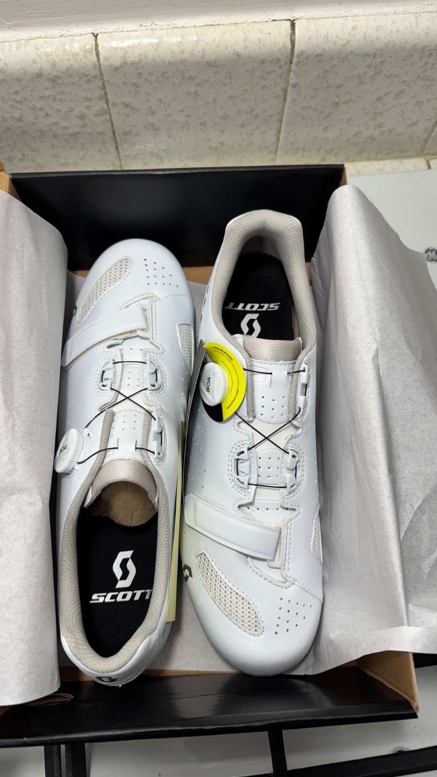 scott road comp boa cycling shoes size 12.5 US 47 EU