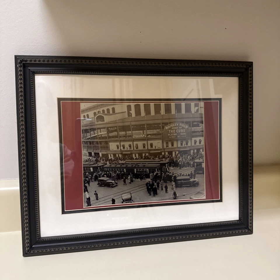 Iconic Wrigley Field - Front Entrance 1935 World Series - Sports Room Wall Decor - Image 4 of 4