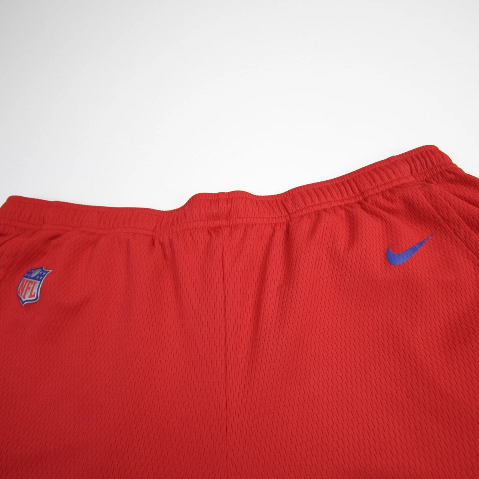 Pantalones Cortos de Práctica Dri-Fit Buffalo Bills Nike NFL On Field Para Hombre Rojo/Azul Usado Foto 2 de 4
