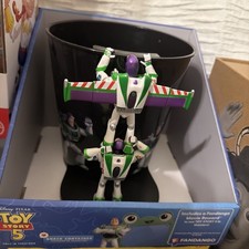Toy Story 5 Buzz Lightyear Popcorn Bucket NEW Walmart Exclusive $15 Fandango Tic