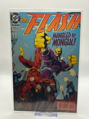 DC The Flash #102 Comic Book Mangled by Mongul Cover Direct Sales Issue Bagged