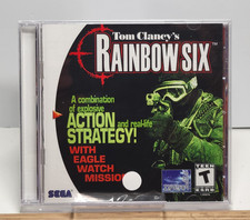 TOM CLANCY'S RAINBOW SIX NEW & SEALED  Sega Dreamcast Game