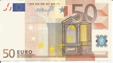GERMANY 50 EURO NOTE 2002 (MARIO DRAGHI) - 1st SERIES
