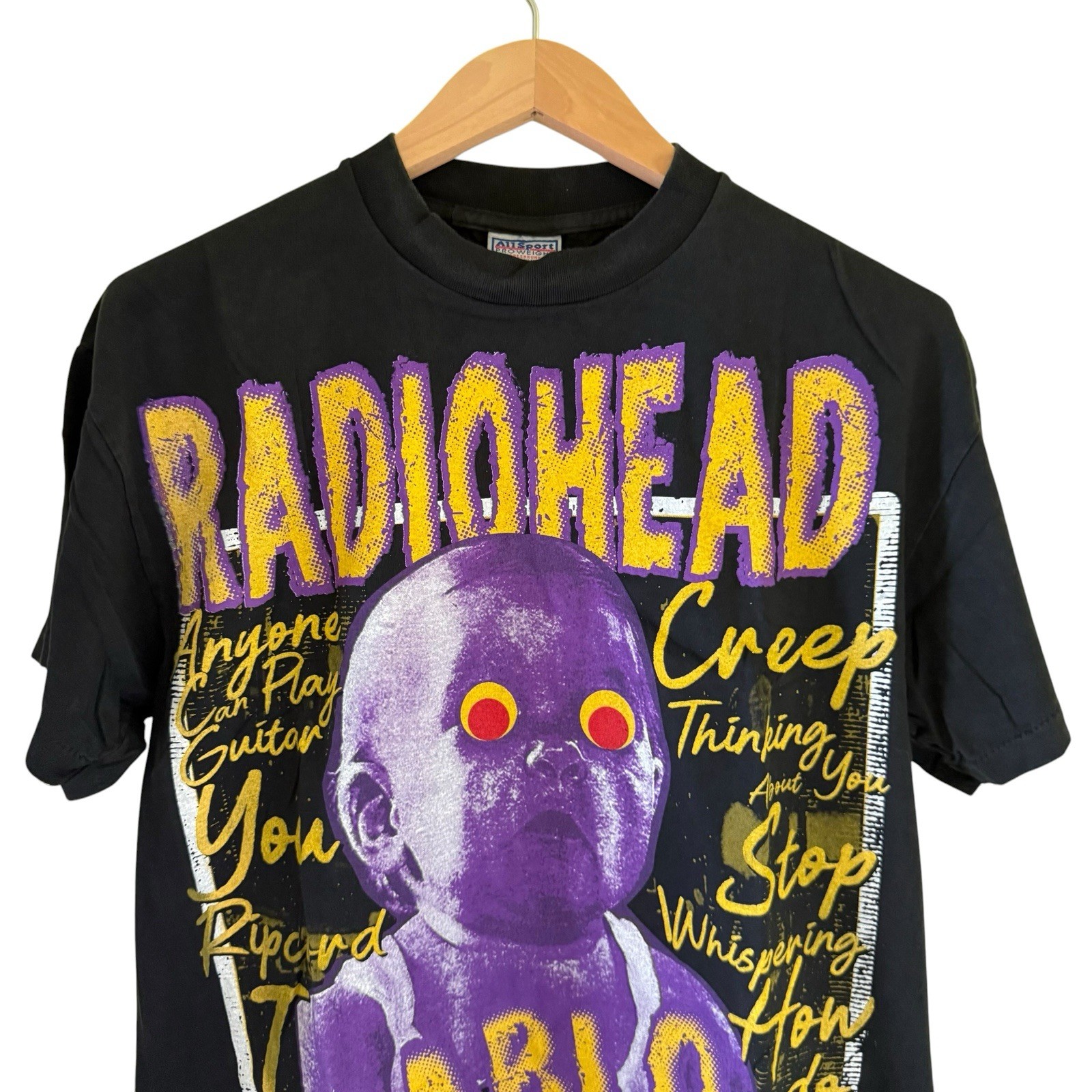 Vintage Radiohead Pablo Honey Tour 90s Concert Single… - Gem